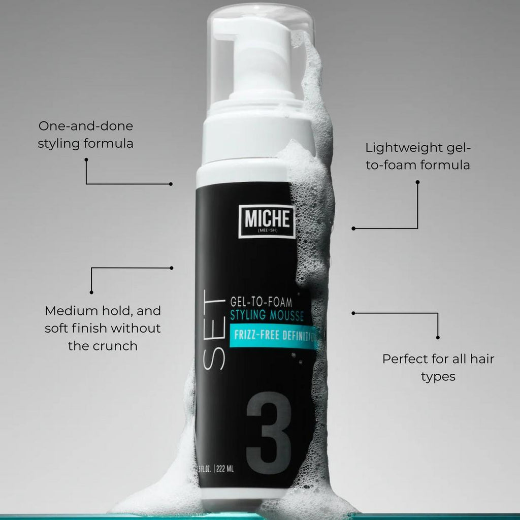 SET Gel-To-Foam Styling Mousse
