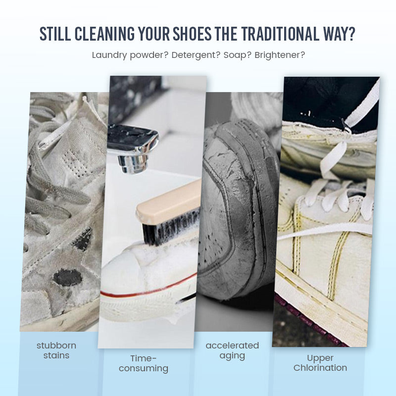 Problems with traditional shoe-cleaning methods