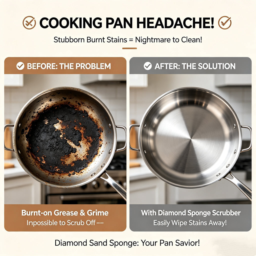 49% OFF This Week Promotions🎉-Brown Sponge Scrubber🧽
