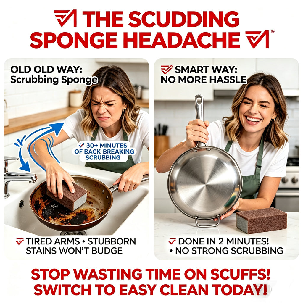 49% OFF This Week Promotions🎉-Brown Sponge Scrubber🧽