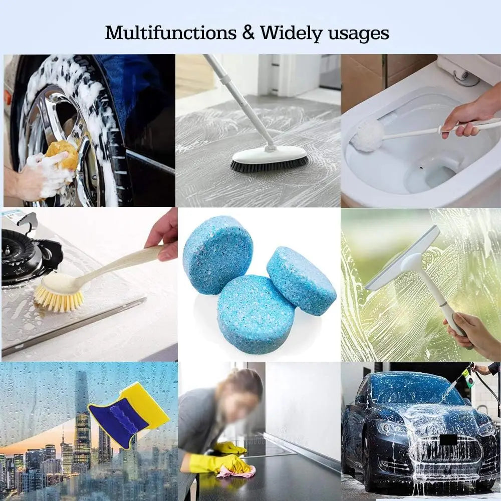 Car Windshield Washer Fluid Concentrate Tablets, Windshield Wiper Fluid 🚗💧