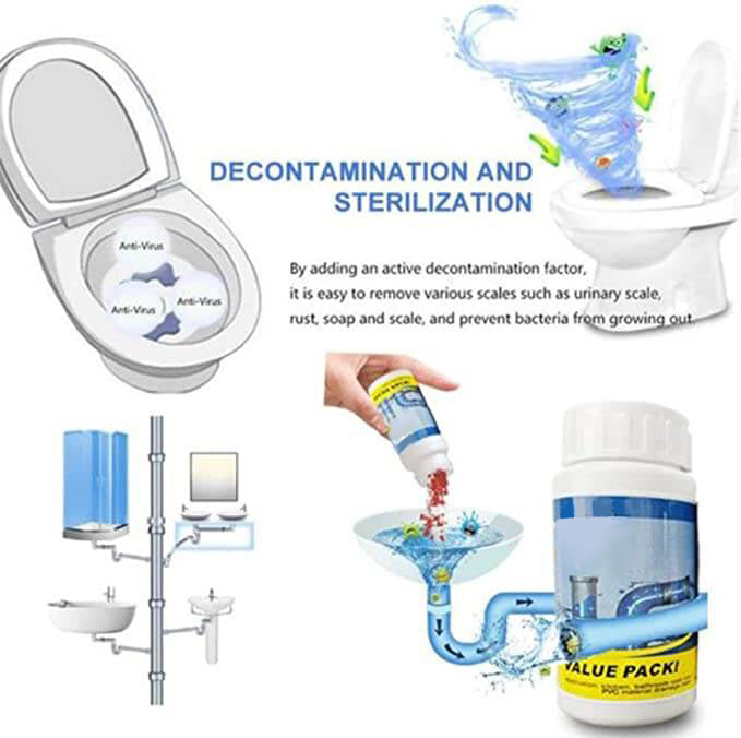 ⏰Last Day Surprise Price: Buy 2 Get 1 Free🔥SINK & DRAIN CLEANER
