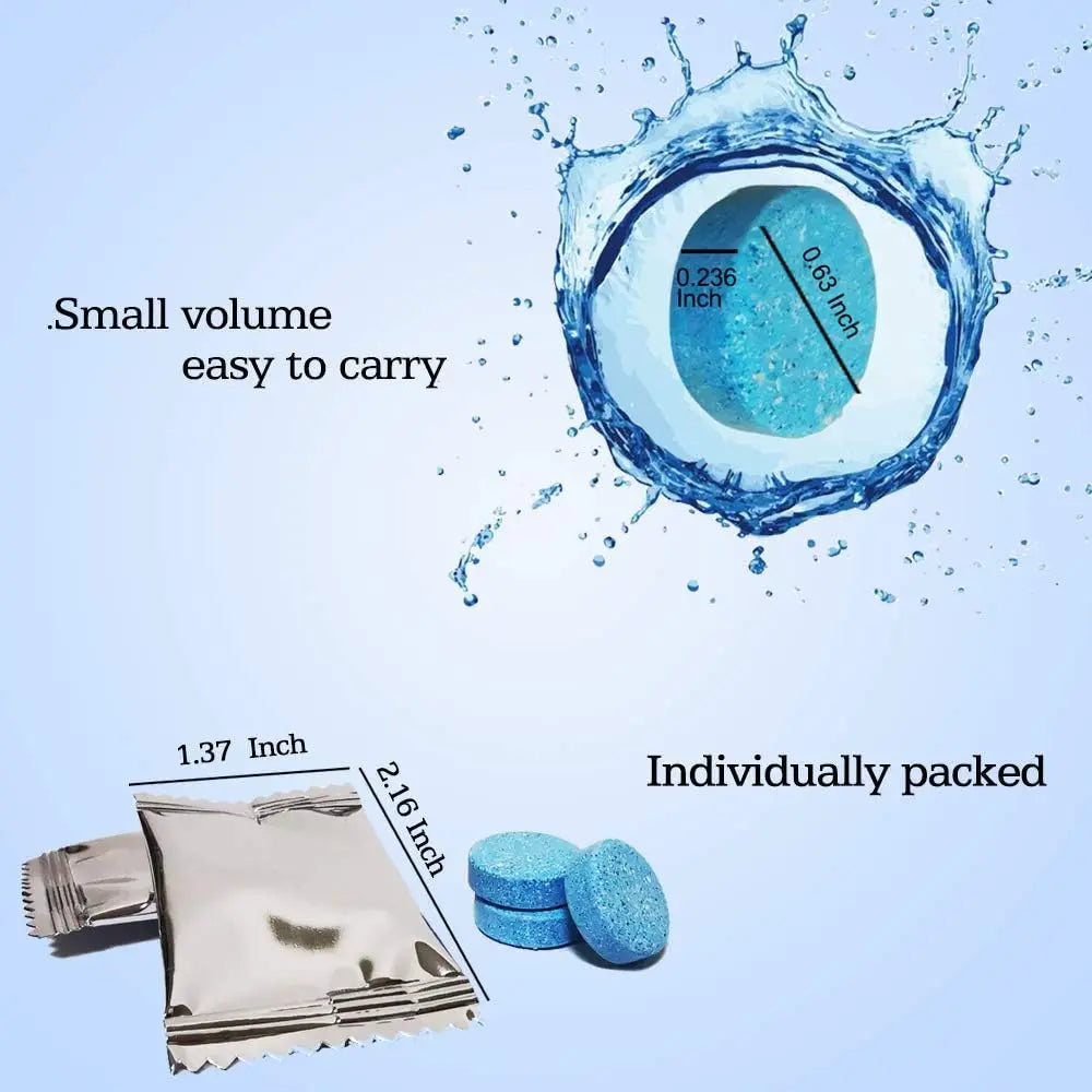 Car Windshield Washer Fluid Concentrate Tablets, Windshield Wiper Fluid 🚗💧