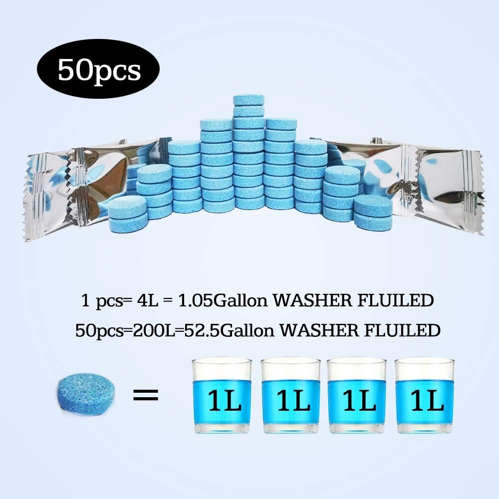 Car Windshield Washer Fluid Concentrate Tablets, Windshield Wiper Fluid 🚗💧
