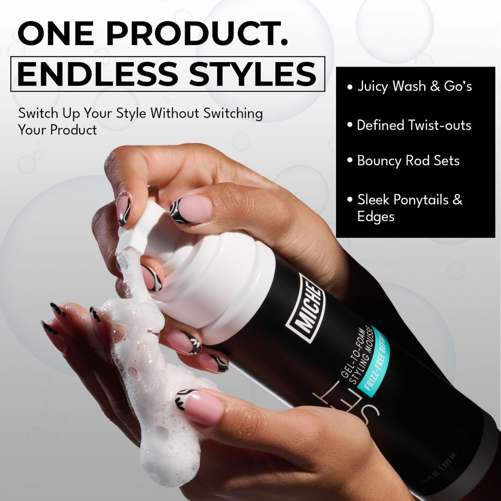 SET Gel-To-Foam Styling Mousse