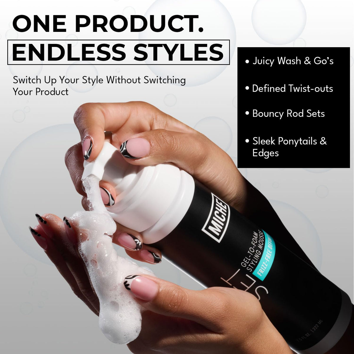 SET Gel-To-Foam Styling Mousse