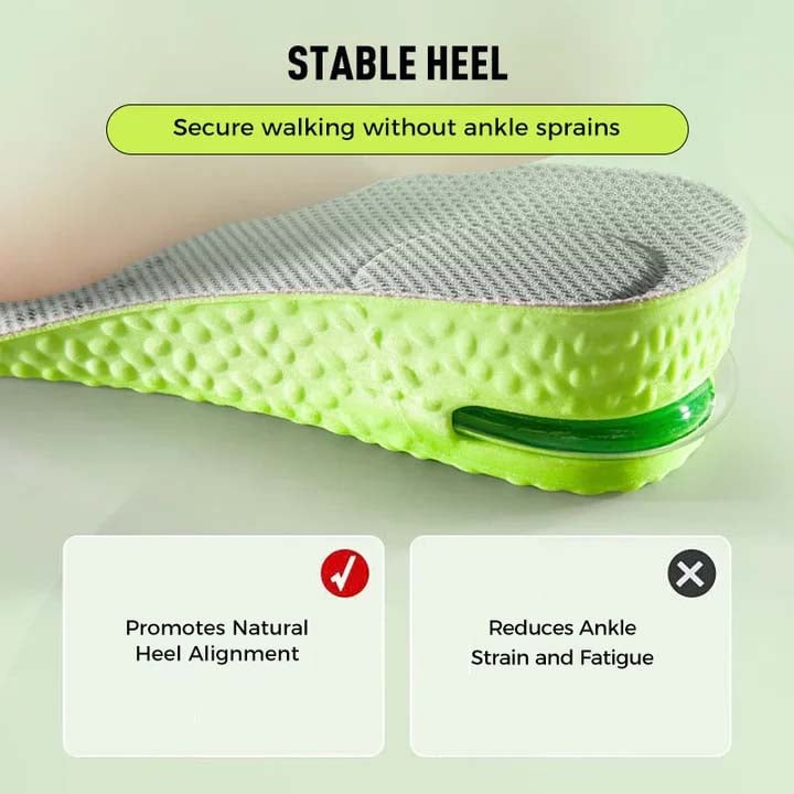 📢📢49% OFF!! ⏰ Comfortable cushioned insoles that increase height: walk effortlessly and in style!👟