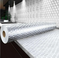 Stainless Steel Kitchen Oil-Proof Adhesive Wallpaper Roll