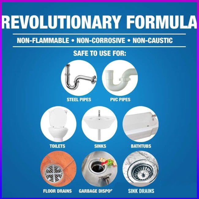 ⏰Last Day Surprise Price: Buy 2 Get 1 Free🔥SINK & DRAIN CLEANER
