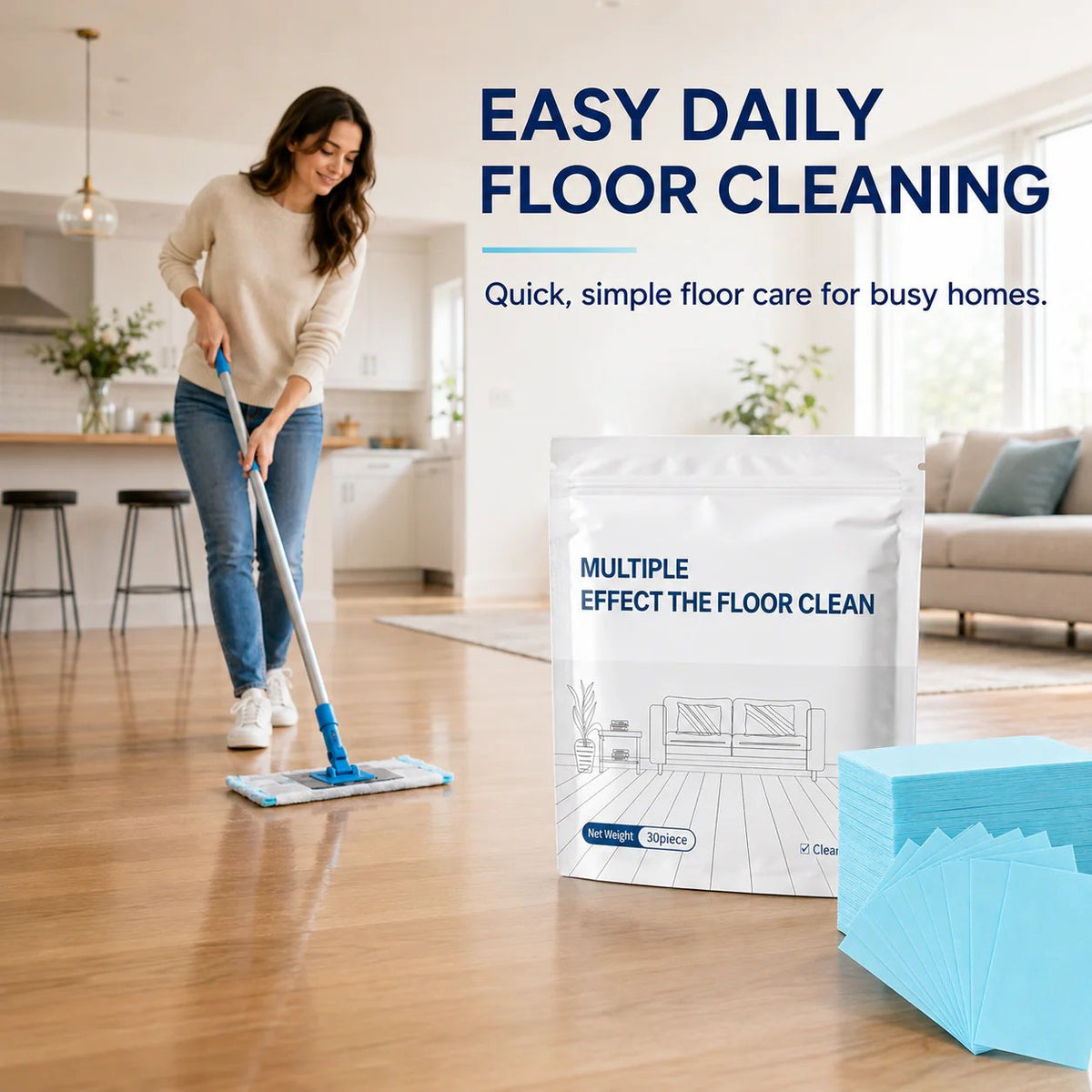 🔥Floor Cleaning Tablets Multi-Surface Antibacterial Cleaner