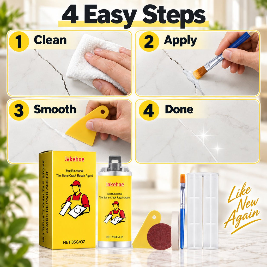 Multi-functional tile and stone repair gel