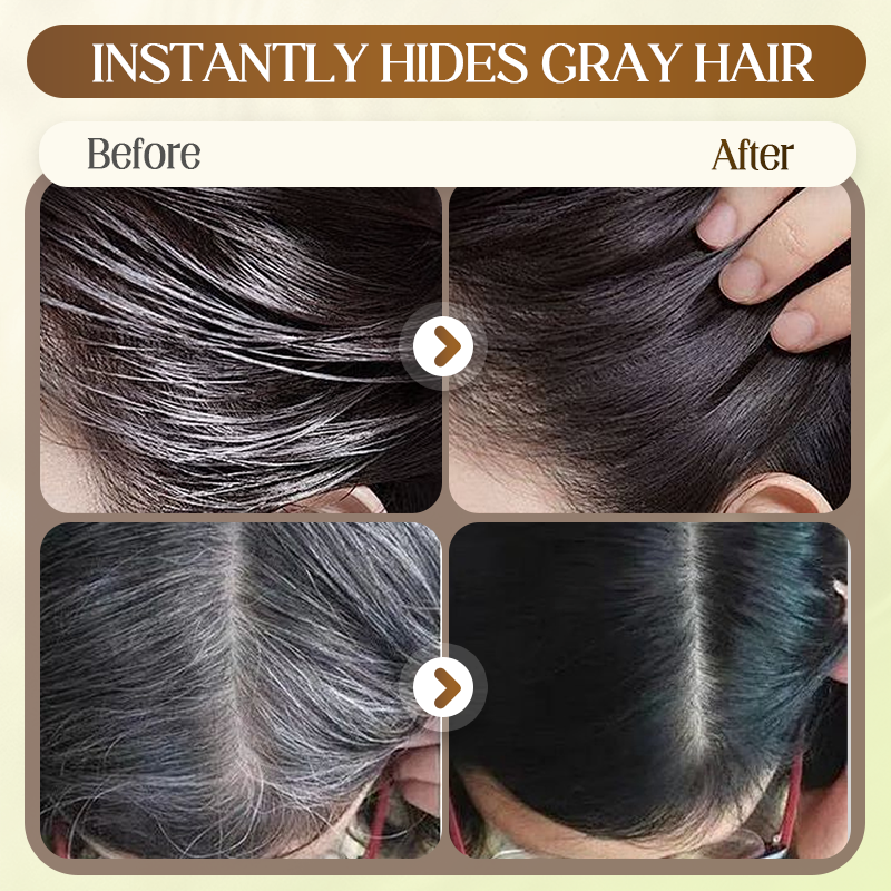 🔥 special offer: 56% OFF!!!🔥Instant grey hair cover comb