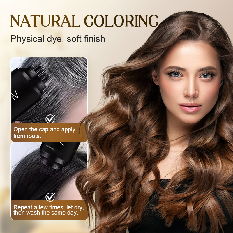 🔥 special offer: 56% OFF!!!🔥Instant grey hair cover comb