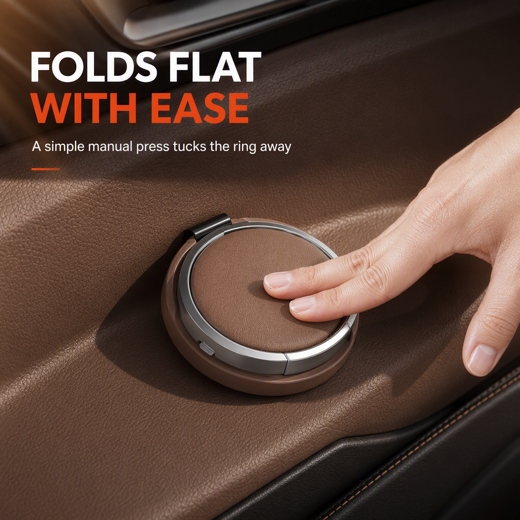 🚗 Foldable Car Door Cup Holder – Clip-On Interior Organizer ✨