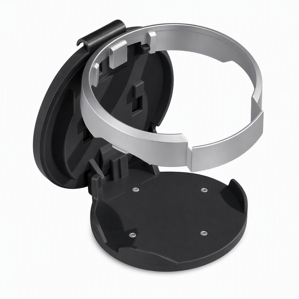 🚗 Foldable Car Door Cup Holder – Clip-On Interior Organizer ✨